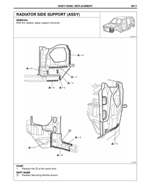 2003-2008 TOYOTA 4Runner Repair Manual, Radiator Side Support (Assy)